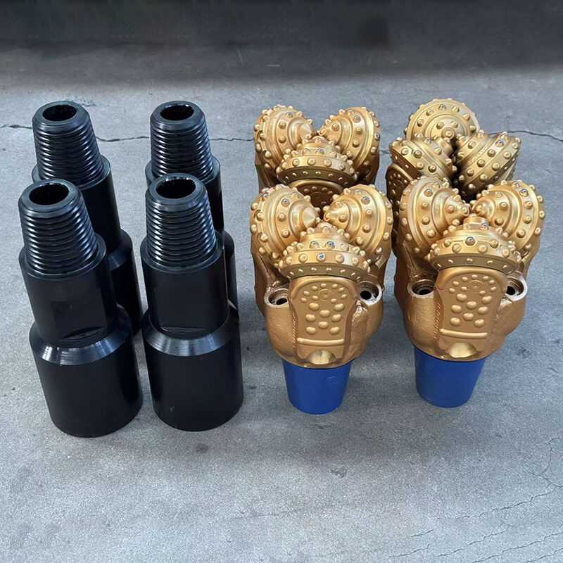 Rào Bit Flat Top PDC cho Khám phá giếng ngang Công cụ khoan giả 8 1/2 inch ((215.9mm) pdc bit với 3 lưỡi