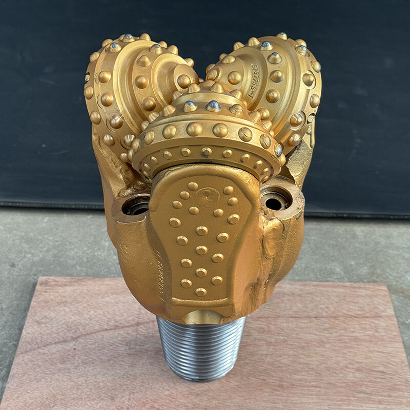 Mũi khoan ba chóp răng thép 6 1/2 inch IADC637 để khoan nhanh trong địa tầng mềm