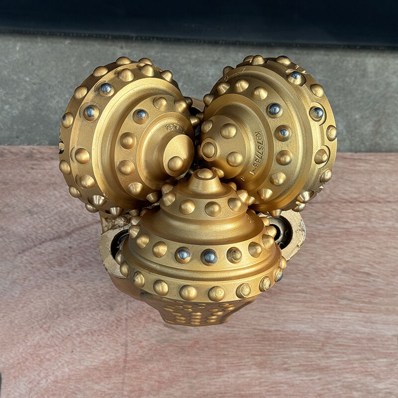 Mũi khoan ba chóp răng thép 6 1/2 inch IADC637 để khoan nhanh trong địa tầng mềm