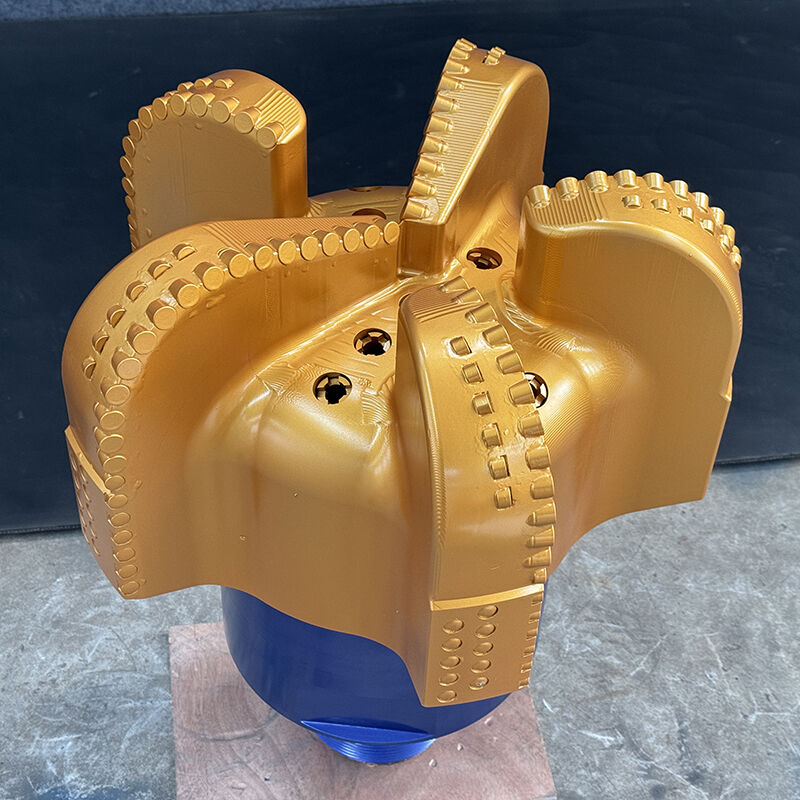 Dầu nước giếng 5 lưỡi cắt hai hàng kim cương Pdc khoan bit bit bán